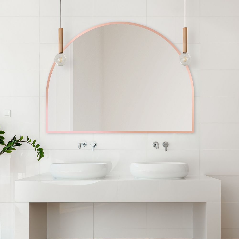 Guarda Musa lustro 100x70 cm miedź FOR-MUS-MIEDZ-100X70