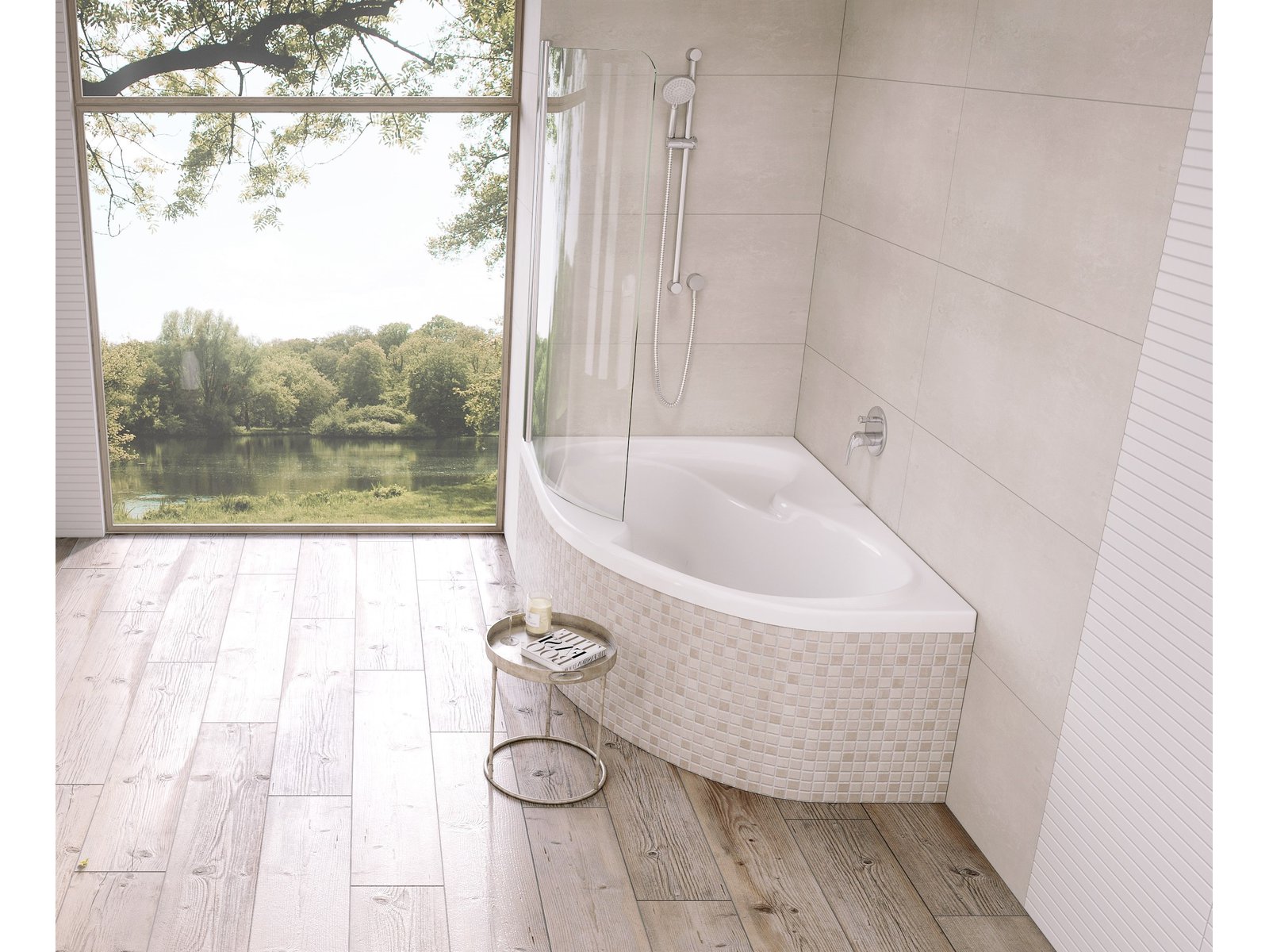 Ravak Rosa II wanna narożna 170x105 cm lewa biała C221000000