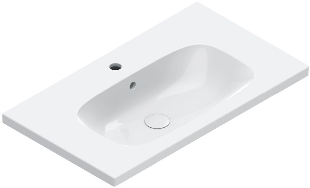 Catalano Alvea umywalka 80x46 cm prostokątna meblowa biała 0620810001