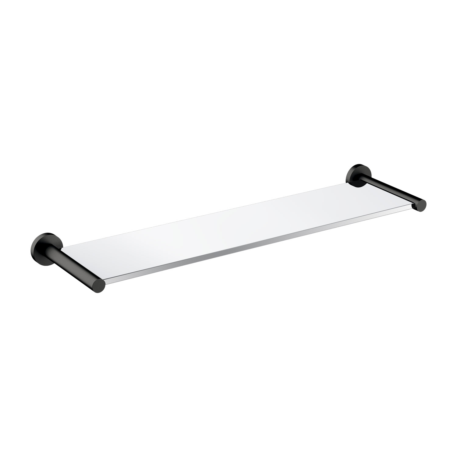 Omnires Modern Project półka łazienkowa 55 cm grafit/szkło MP60930GR - Wysyłka w 24h