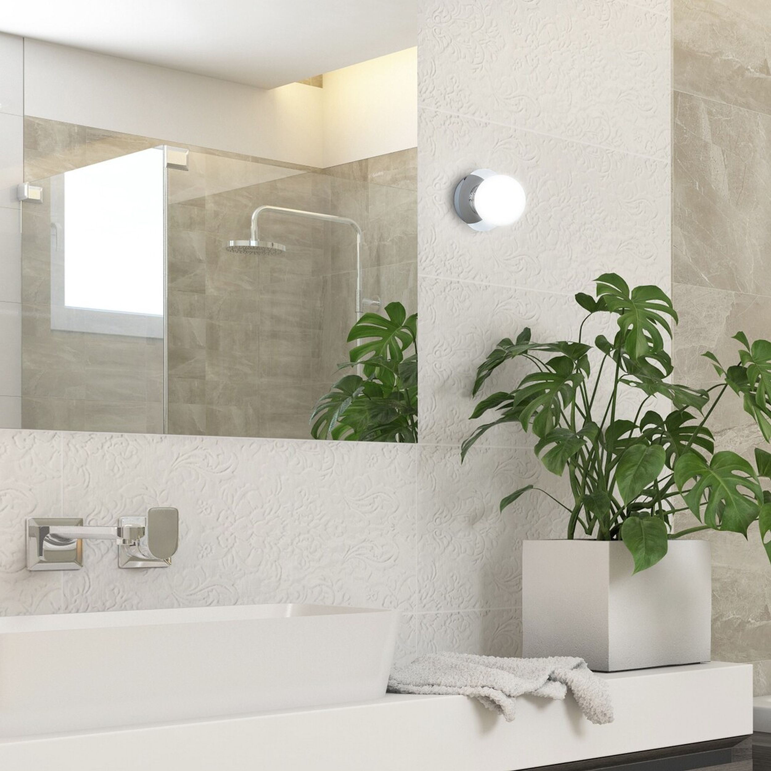 Rabalux Becca kinkiet 1x28 W biały 2110 - Wysyłka w 24h