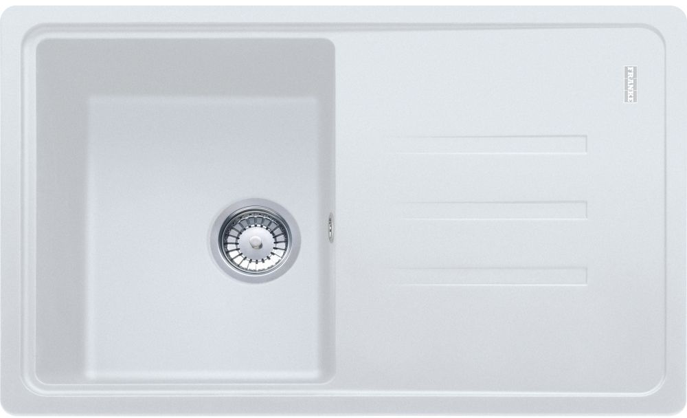 Franke Malta MLG 611-78 zlewozmywak granitowy 78x50 cm biały 114.0700.134