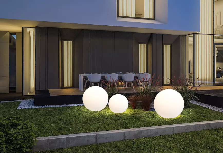 Nowodvorski Lighting Cumulus L lampa stojąca zewnętrzna 1x60W biała 6978 - Wysyłka w 24h