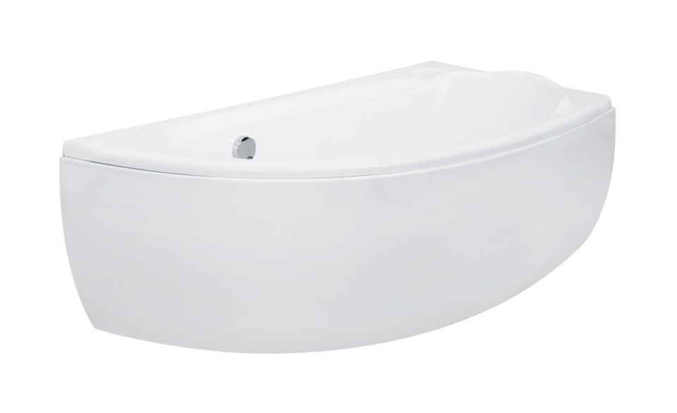 Besco Mini obudowa do wanny 150 cm prawa biała OAM-150-MNP