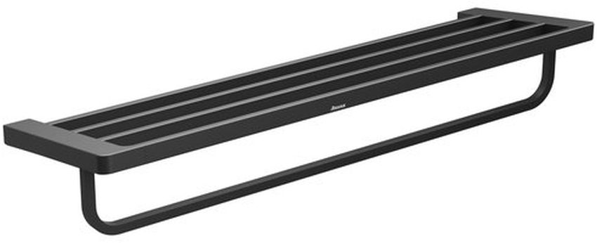 Ravak 10° półka na ręcznik czarny X07P563