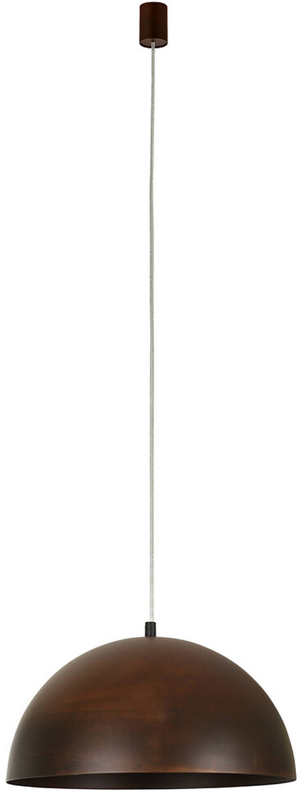 Nowodvorski Lighting Hemisphere lampa wisząca 1x25W rdzawy 6367