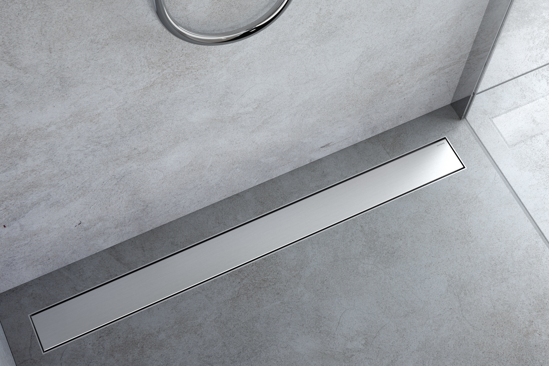 Oltens Langan 60 uniwersalny 2w1 odpływ prysznicowy liniowy 60 cm z kołnierzem 30001000 - Wysyłka w 24h