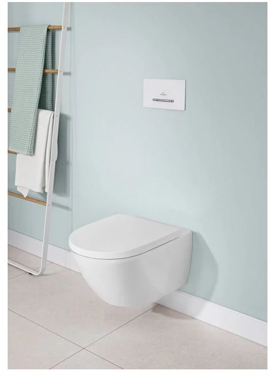 Villeroy & Boch Subway 3.0 miska WC wisząca bez kołnierza CeramicPlus stone white 4670T0RW - Wysyłka w 24h