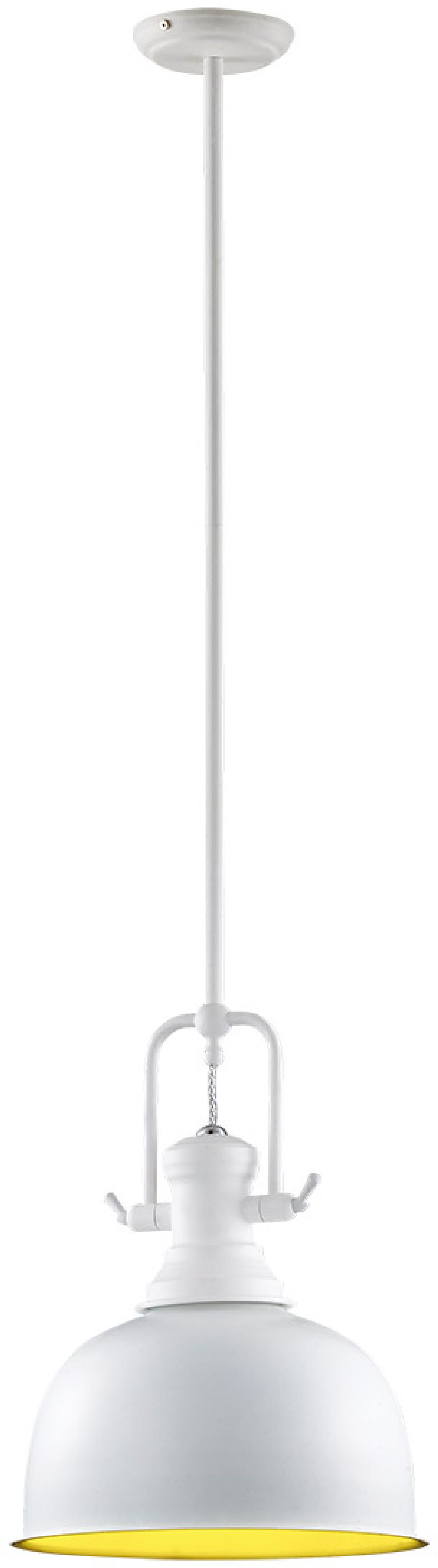 Italux Laredo lampa wisząca 1x60 W biała MA04431CA-001