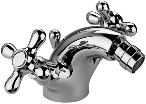 Paffoni Iris bateria bidetowa stojąca chrom IRV135CR