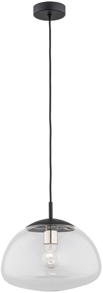 Argon Trini lampa wisząca 1x15W przezroczysty/czarny/mosiądz 4332