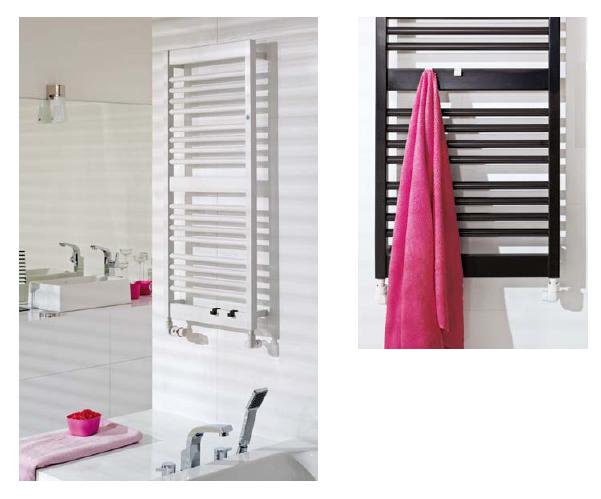 Instal Projekt Frame grzejnik łazienkowy drabinkowy 107,5x50 cm biały FRA-50/110