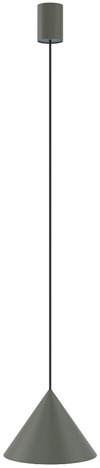 Nowodvorski Lighting Zenith S lampa wisząca 1x20W szara 10881