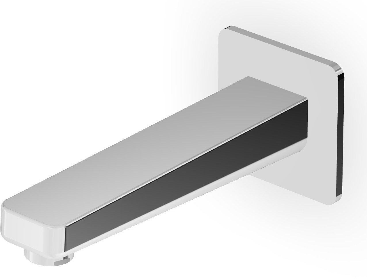 Zucchetti Jingle wylewka ścienna 18 cm chrom Z92198