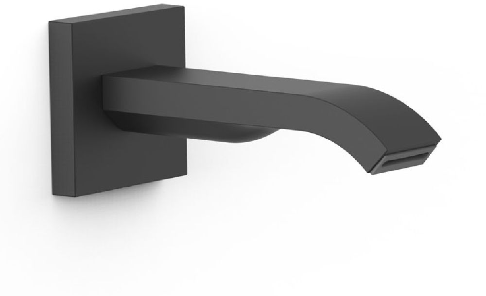 Tres Selection wylewka do baterii umywalkowej czarny mat 20718107NM