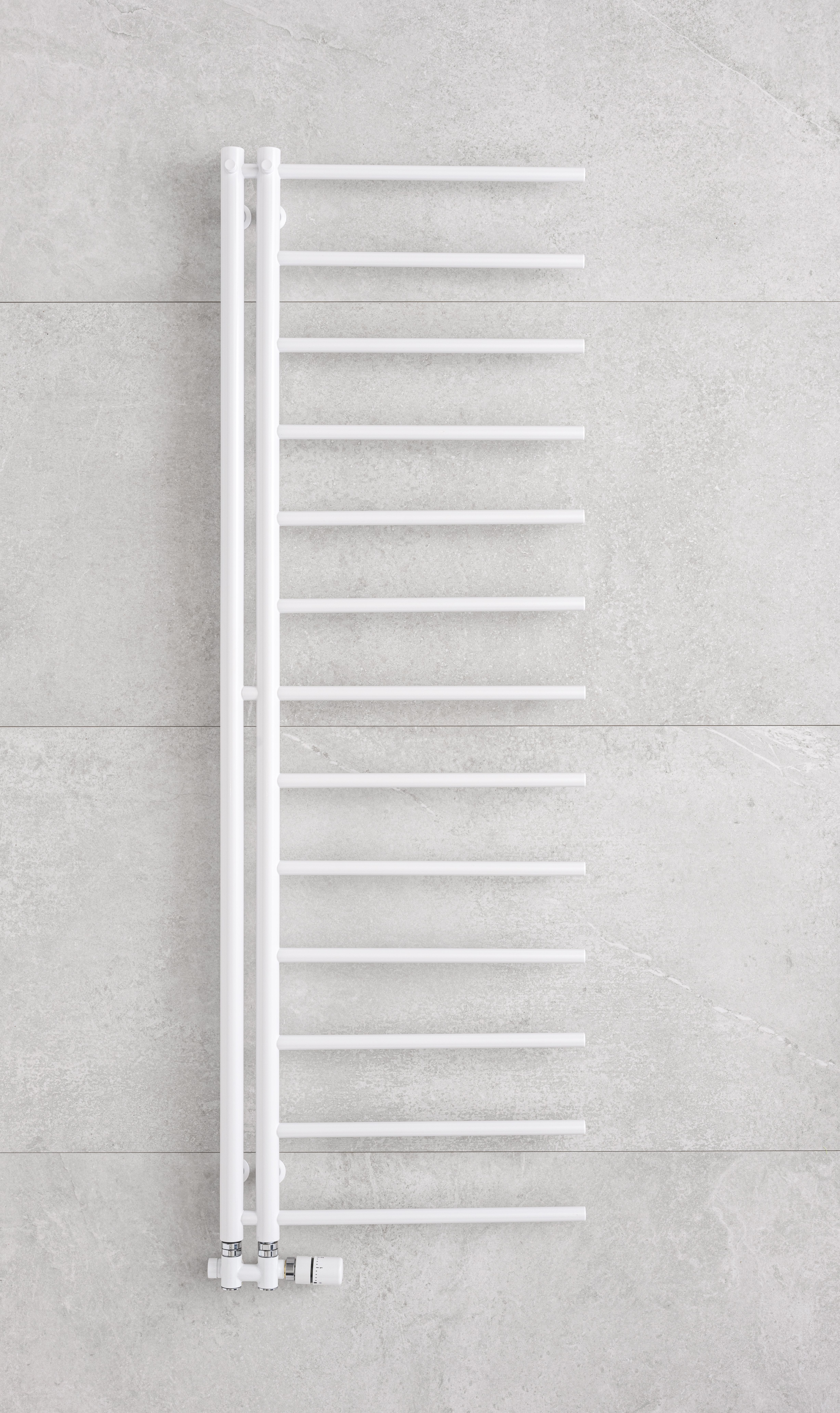 P.M.H. Apollo grzejnik łazienkowy drabinkowy 150x50 cm biały mat AP2WE