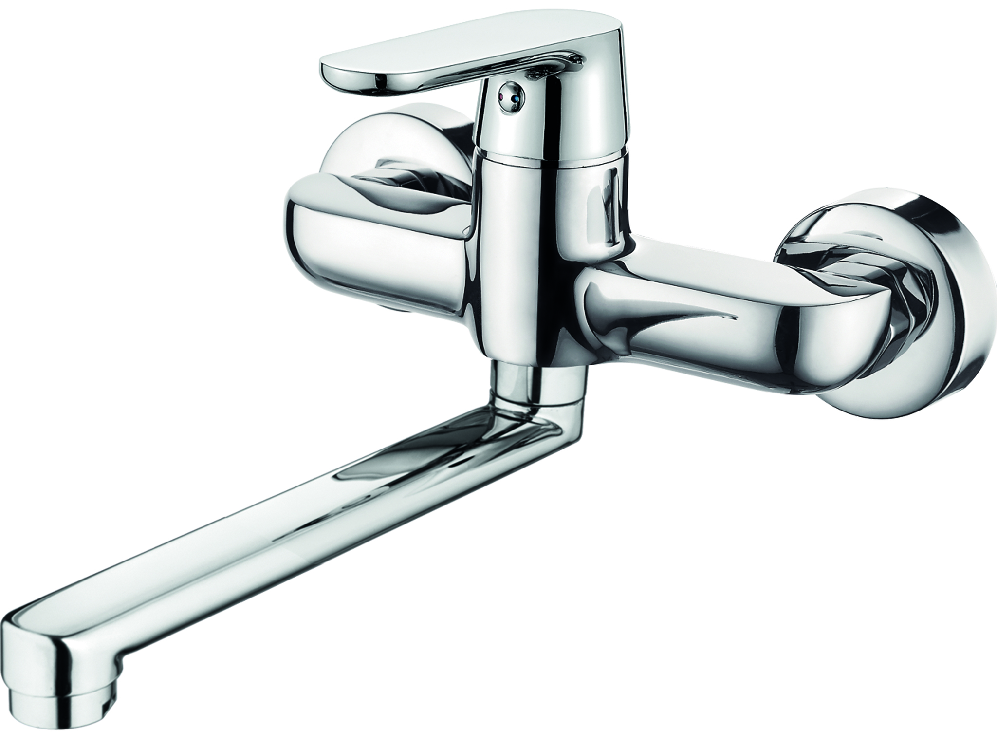 Kuchinox Dima bateria umywalkowa ścienna chrom BQD050D