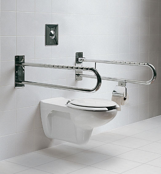 Koło Lehnen Funktion poręcz WC ścienna łukowa uchylna falista L1061102