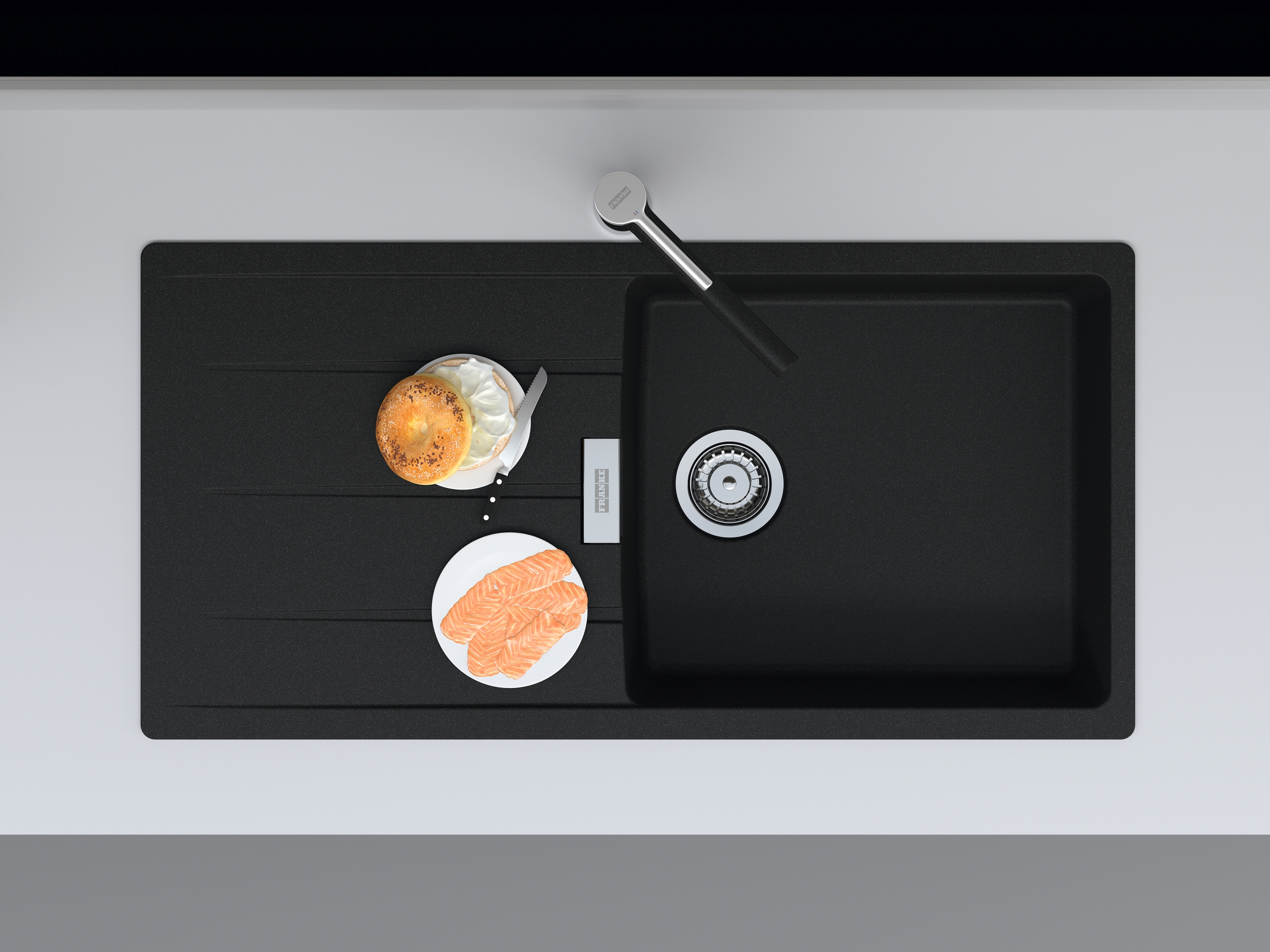 Franke Centro CNG 611-100 XL GSC zlewozmywak 100x50 cm Fragranite onyx 114.0687.335