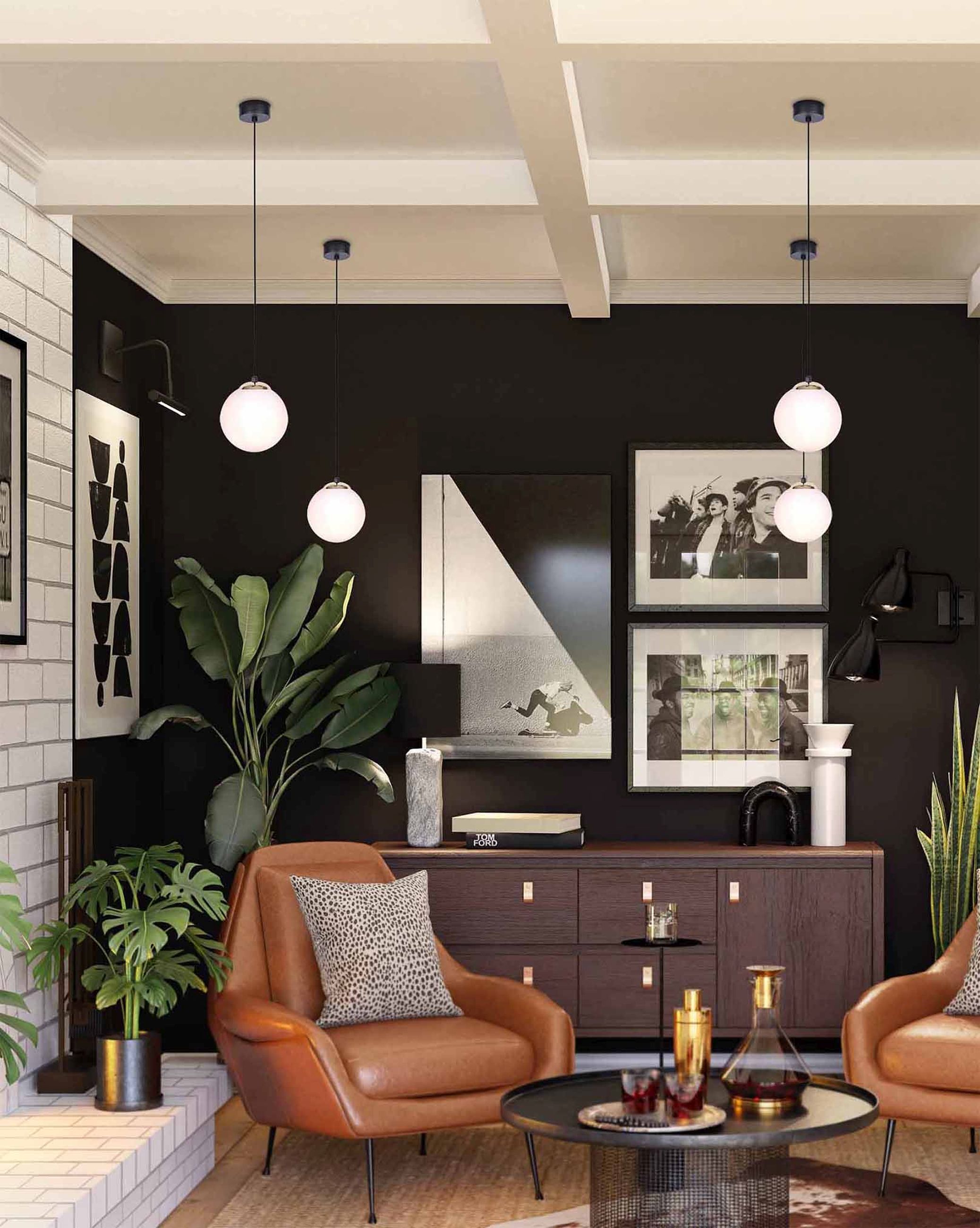 Kaja Isla lampa wisząca 1x40 W biała-czarna-patyna K-4911 - Wysyłka w 24h