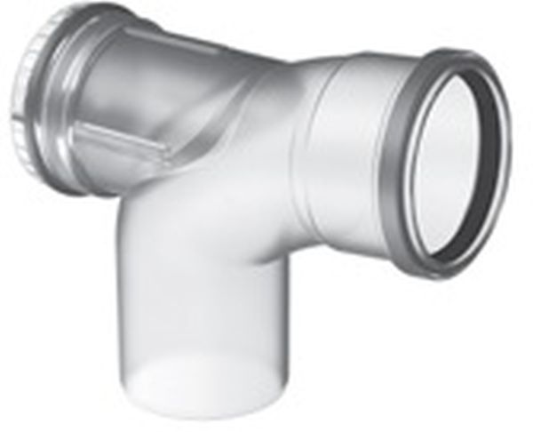 Bosch 2596 kolano spalinowe z rewizją przezroczyste 7738112596