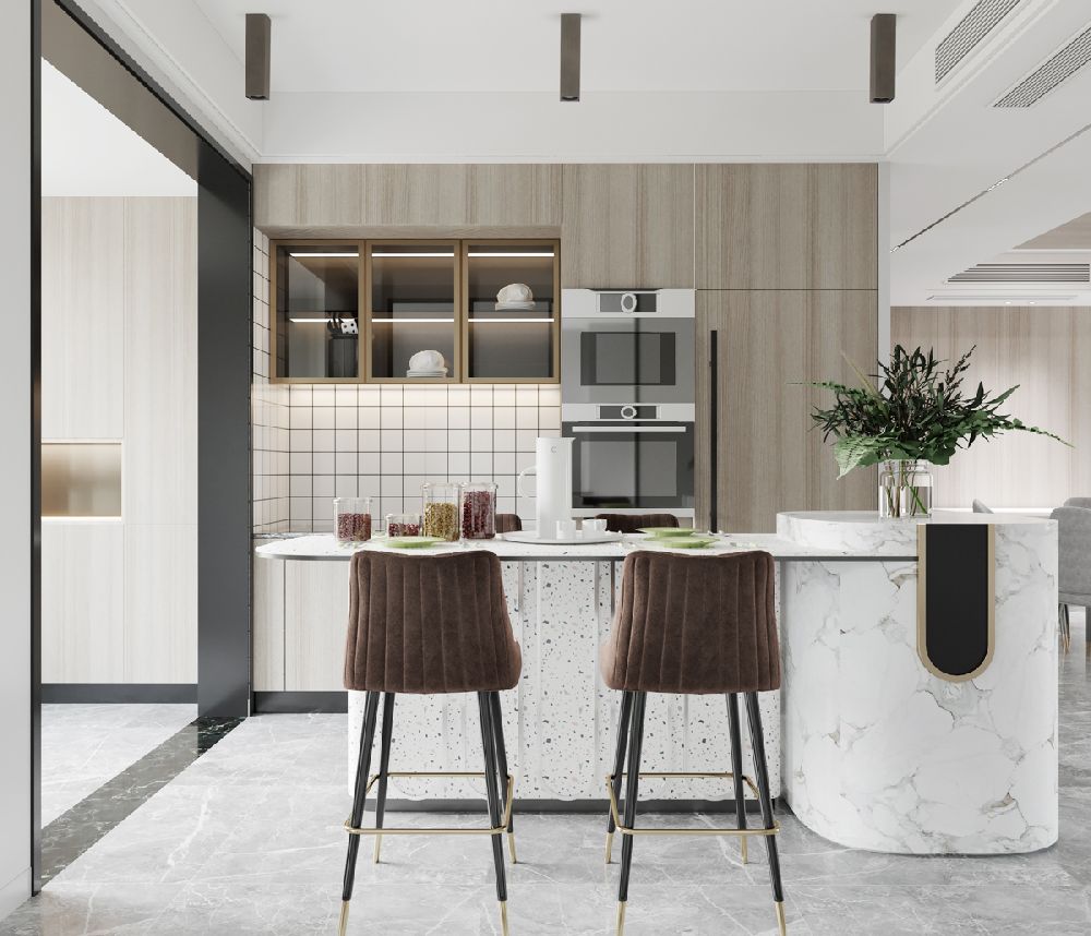 Italux Ander lampa podsufitowa 1x10 W brązowa CLN-28394-L-BRO