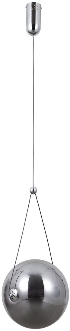 Italux Rastia lampa wisząca 1x12 W chrom-przydymiona PND-34361-L-CH-SG