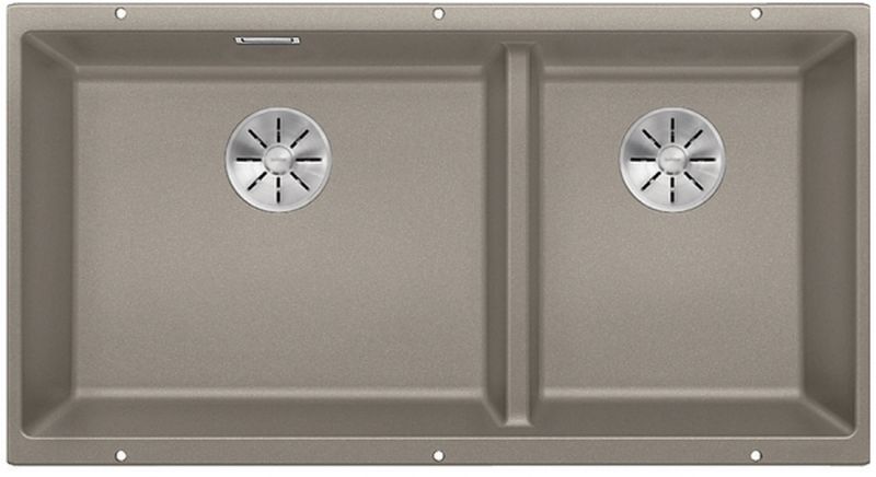Blanco Subline 480/320-U zlewozmywak granitowy 82,5x40 cm brązowy 523591