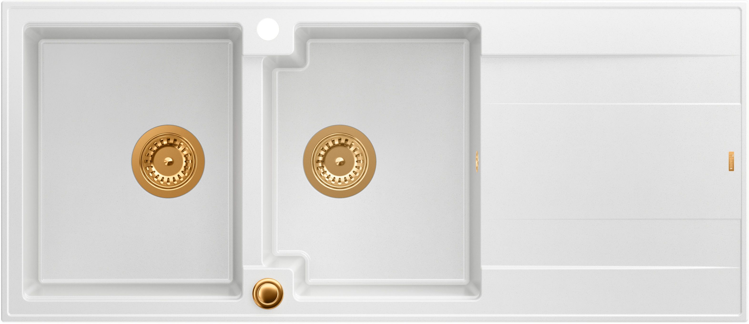 Quadron Evan zlewozmywak GraniteQ 116x50 cm biały HQE11650U1_PVDC1_P2O