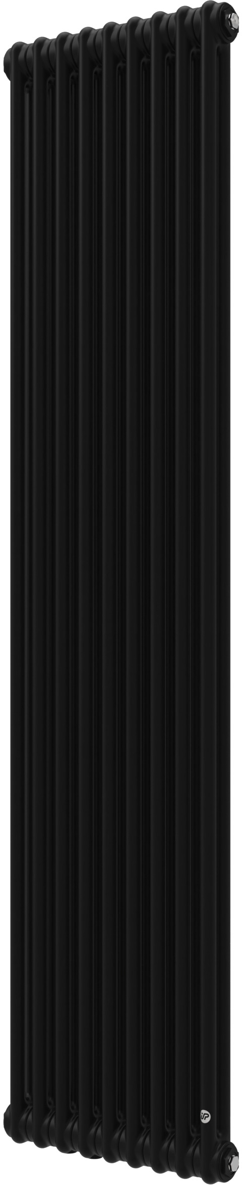 Instal Projekt Tubus 2 grzejnik dekoracyjny 179,3x42,5 cm podłączenie dolne czarny TUB2-180/09D50C31 - Wysyłka w 24h