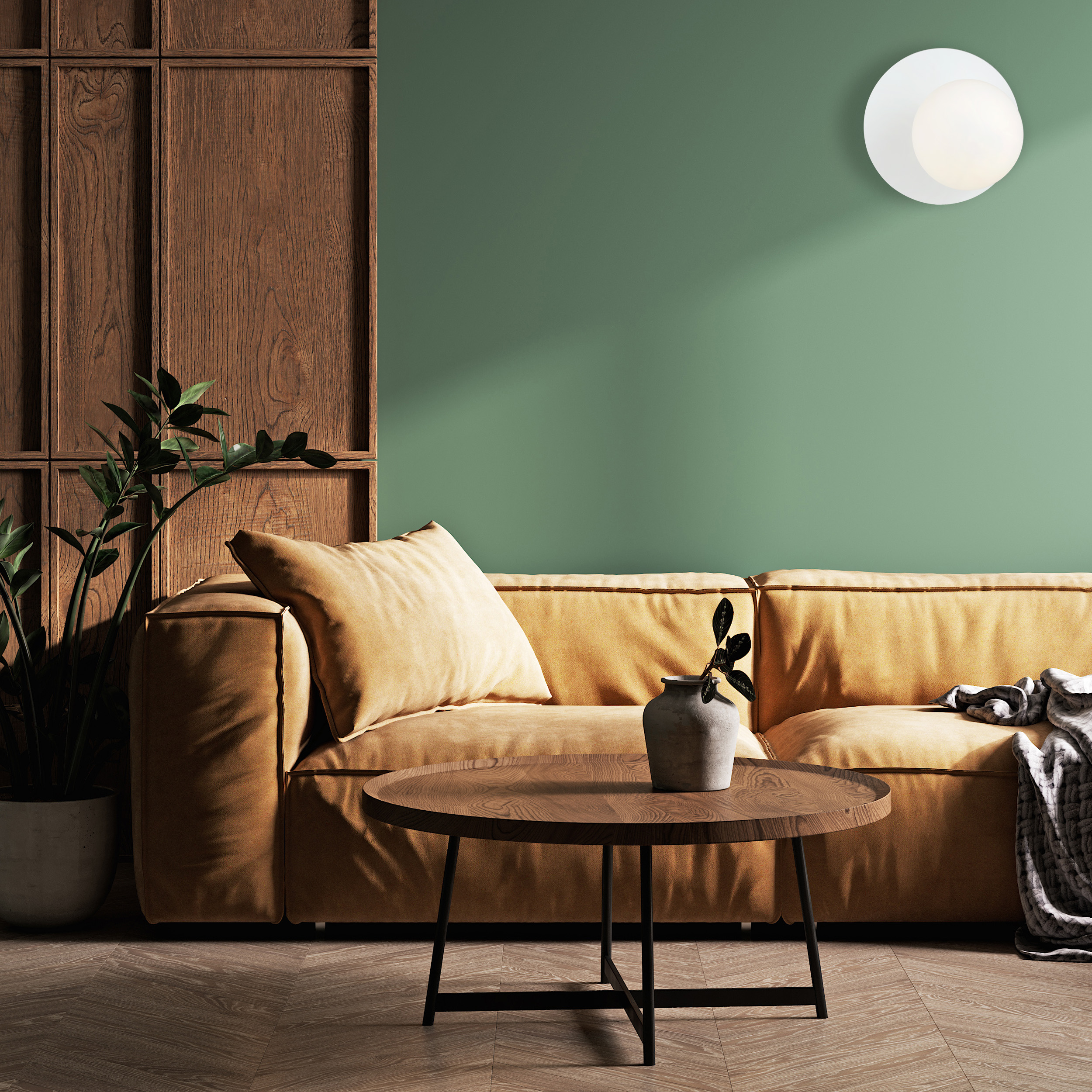 Emibig Oslo K1 kinkiet 1x10 W biały 1189/K1