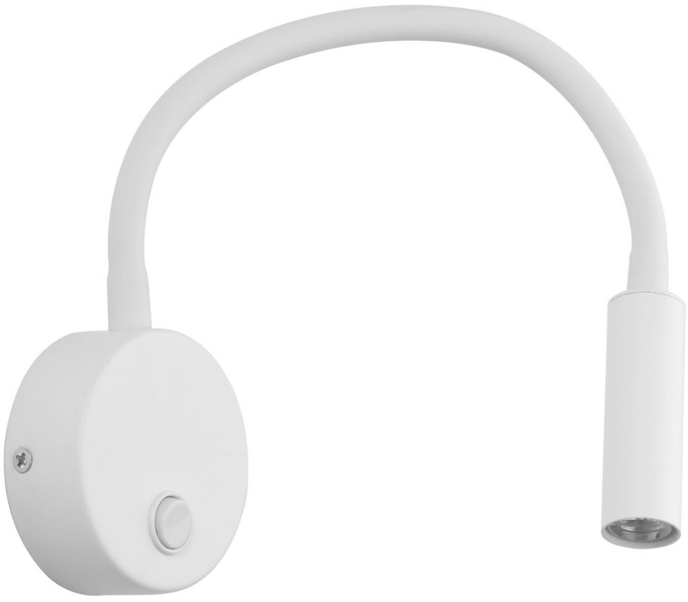 TK Lighting Lagos kinkiet 1x6 W biały 5921