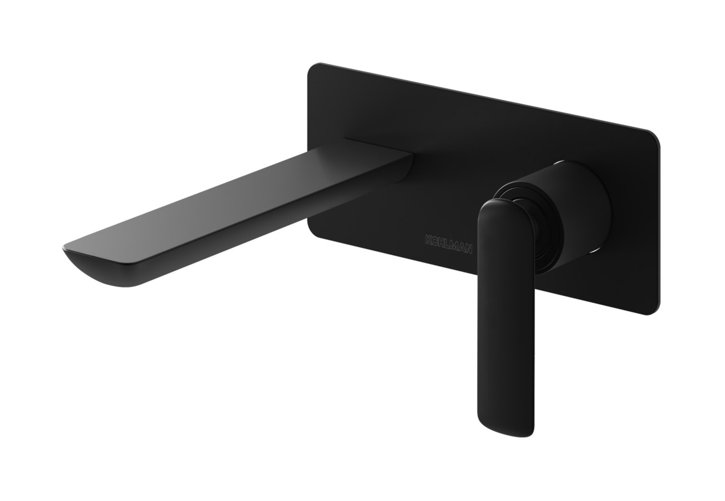 Kohlman Experience Black bateria umywalkowa podtynkowa czarny mat QW185EB