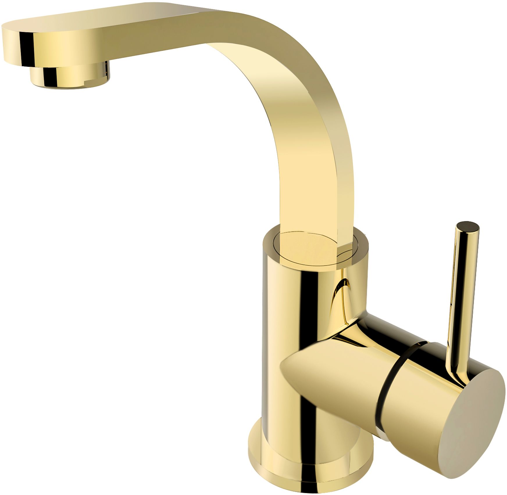 Besco Decco II bateria umywalkowa stojąca złoty połysk BU-DII-ZL - Wysyłka w 24h