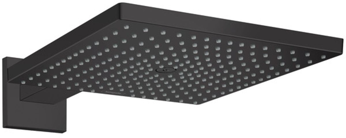 Hansgrohe Raindance E deszczownica 30 cm kwadratowa z ramieniem prysznicowym czarny mat 26238670