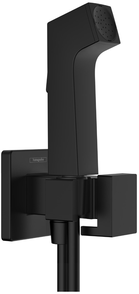 Hansgrohe Bidette zestaw słuchawki bidetowej ścienny czarny 29231670