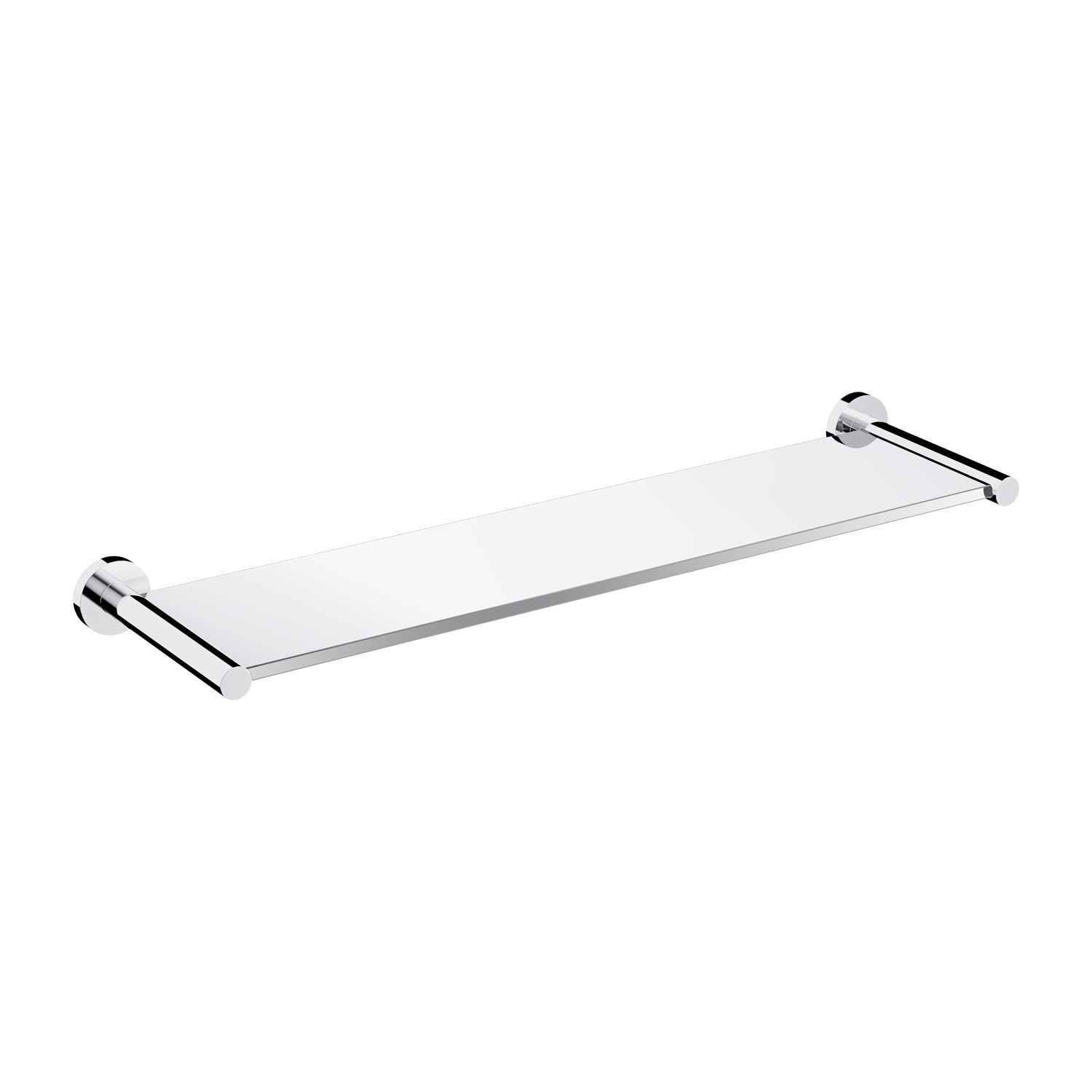 Omnires Modern Project półka łazienkowa 55 cm chrom/szkło MP60930CR