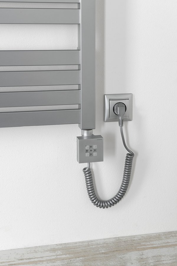 Sapho KTX grzałka elektryczna 300 W srebrna KTX-S-300