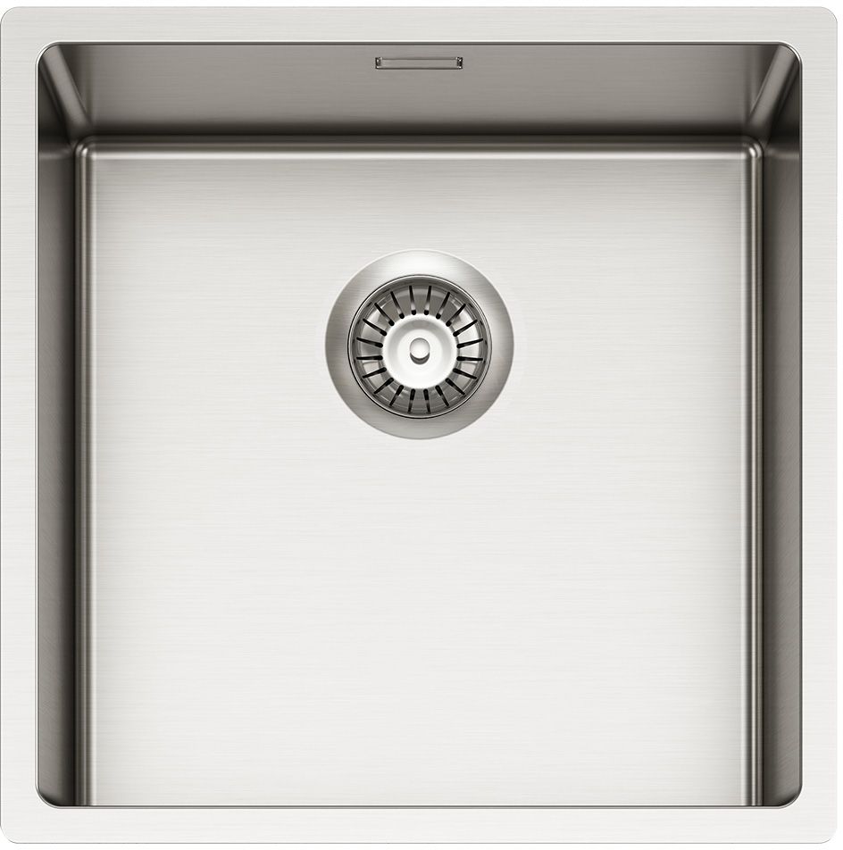 Alveus Nox 30 zlewozmywak stalowy 44x44 cm satynowy 1149924