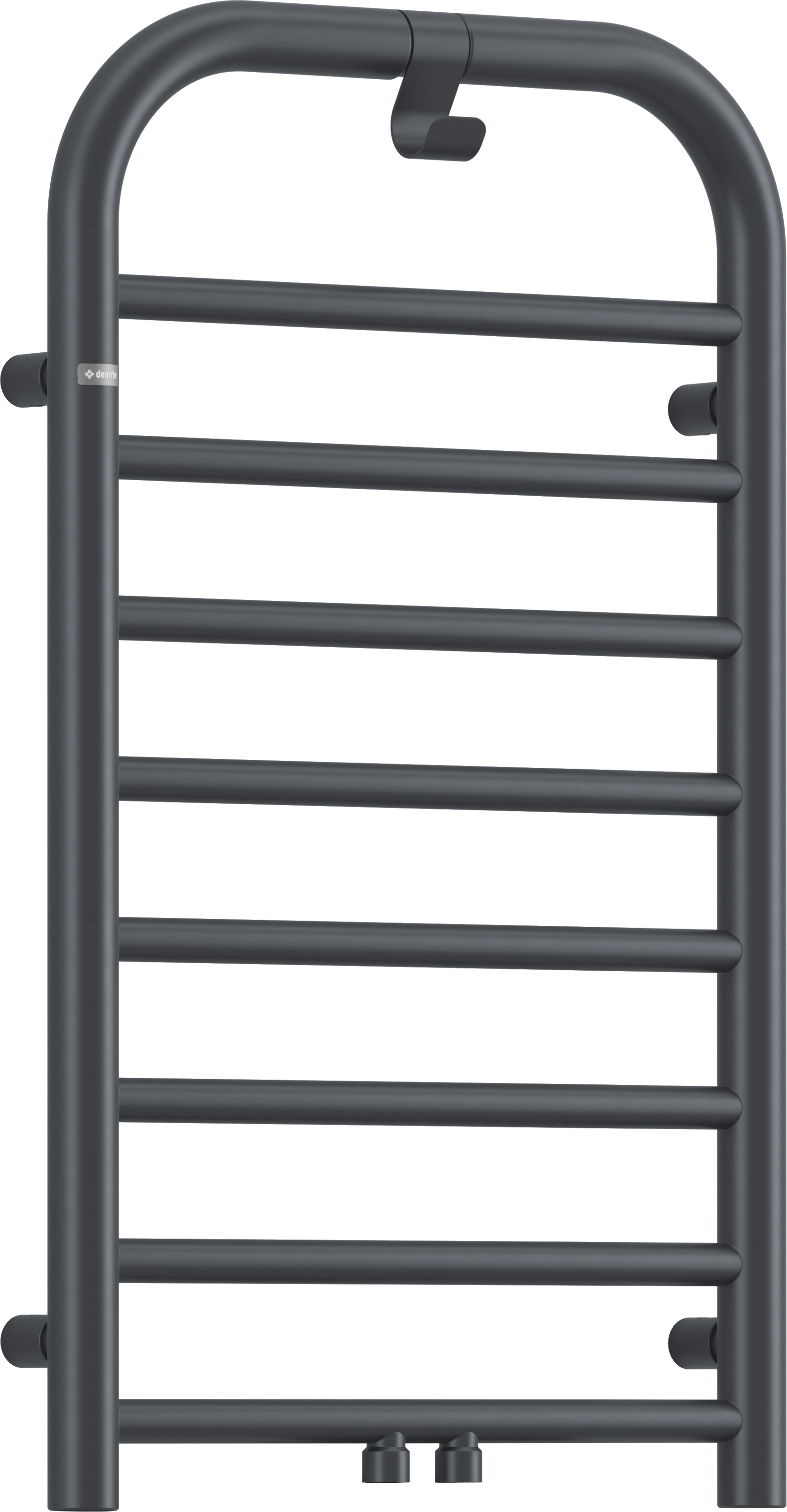 Deante Silia grzejnik łazienkowy drabinkowy 85x50 cm grafit AGI_DG31