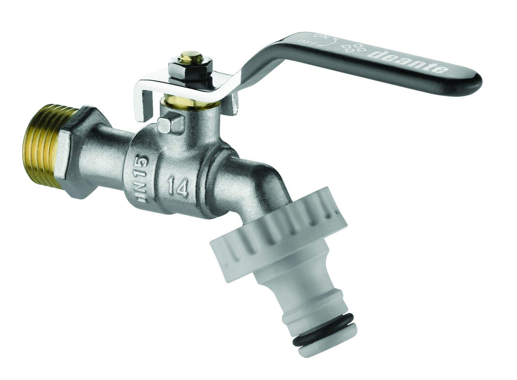 Deante zawór kulowy 3/4"z adapterami chrom VFA252L - Wysyłka w 24h