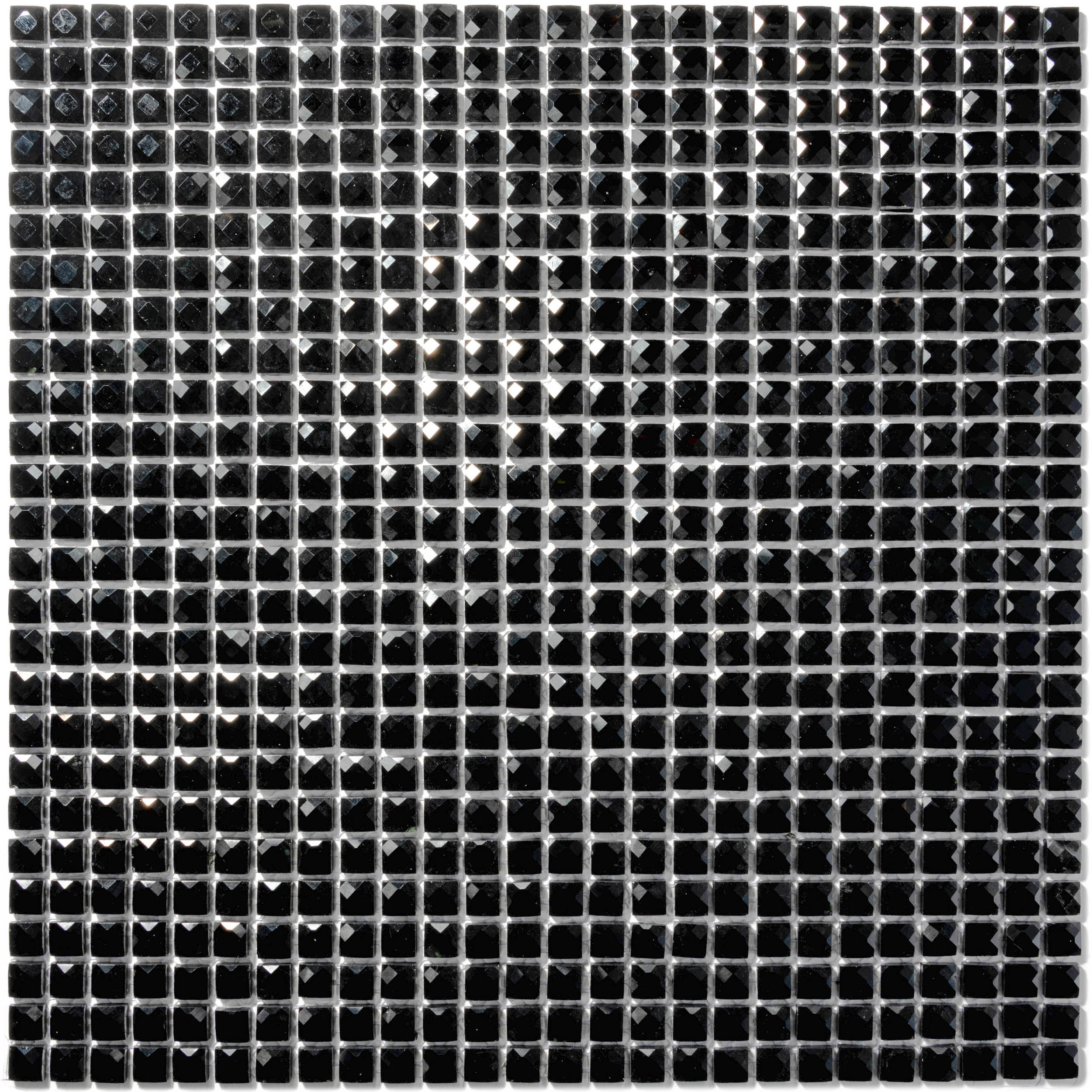 Iryda Diamond Black mozaika ścienna 30x30 cm czarny połysk