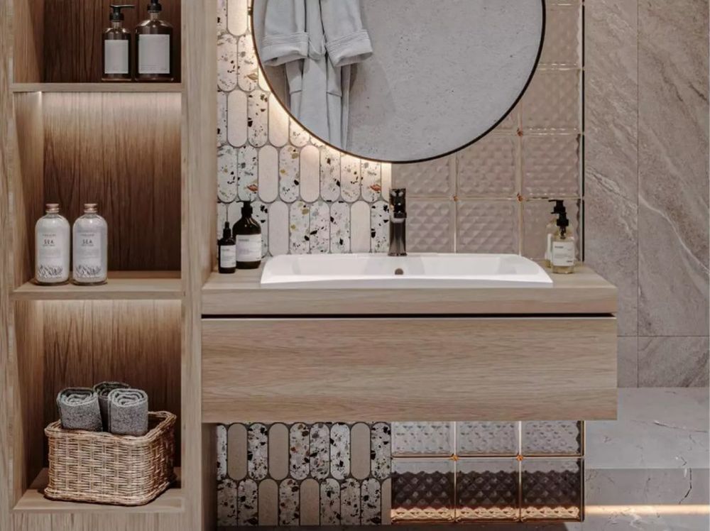 Miraggio Toronto umywalka 69,6x44,9 cm wpuszczana prostokątna biały połysk 0000585