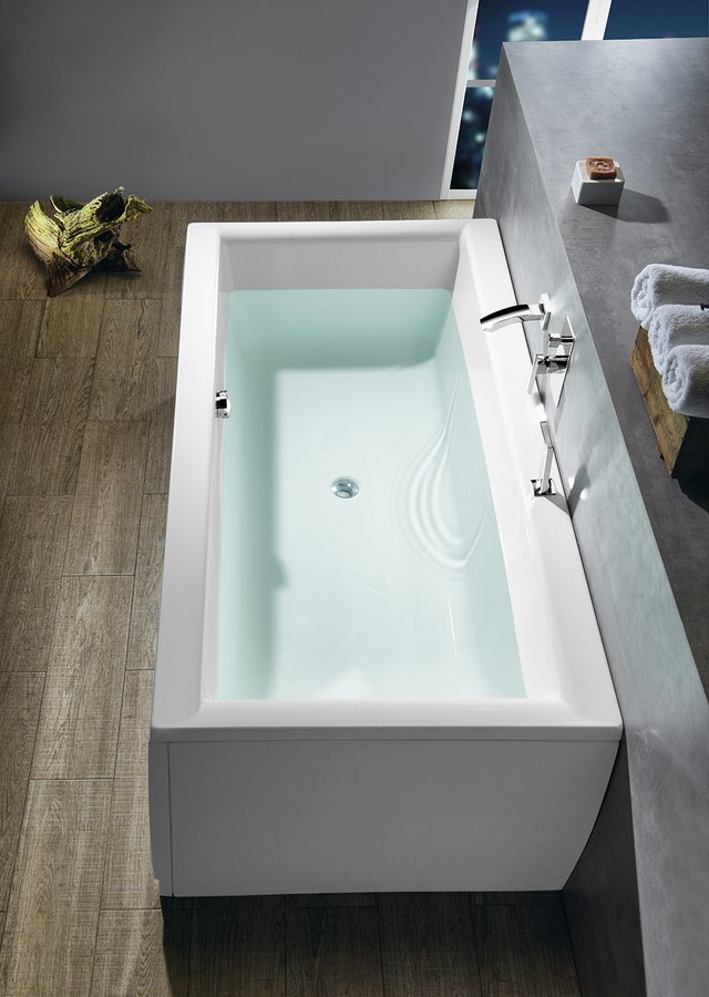 Polysan Cleo wanna prostokątna 180x90 cm biała 13111