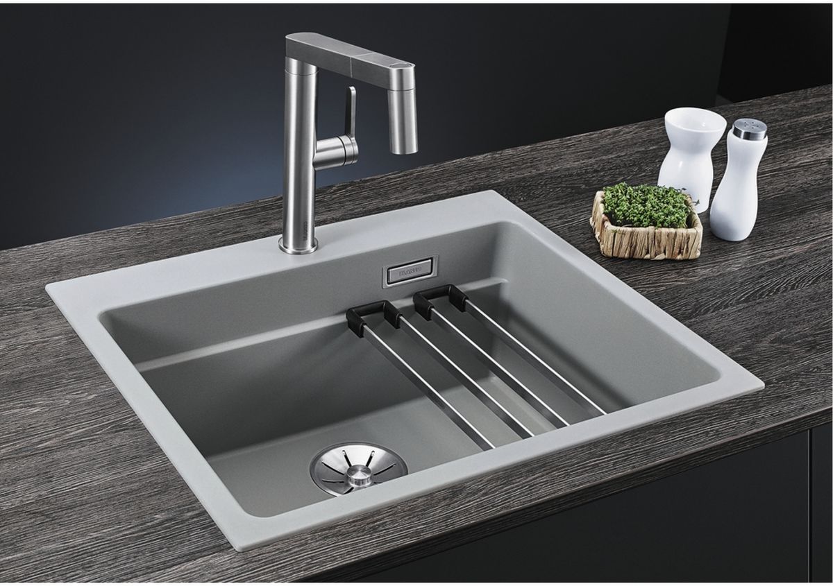 Blanco Etagon 6 zlewozmywak granitowy 60x51 cm czarny 525890 - Wysyłka w 24h