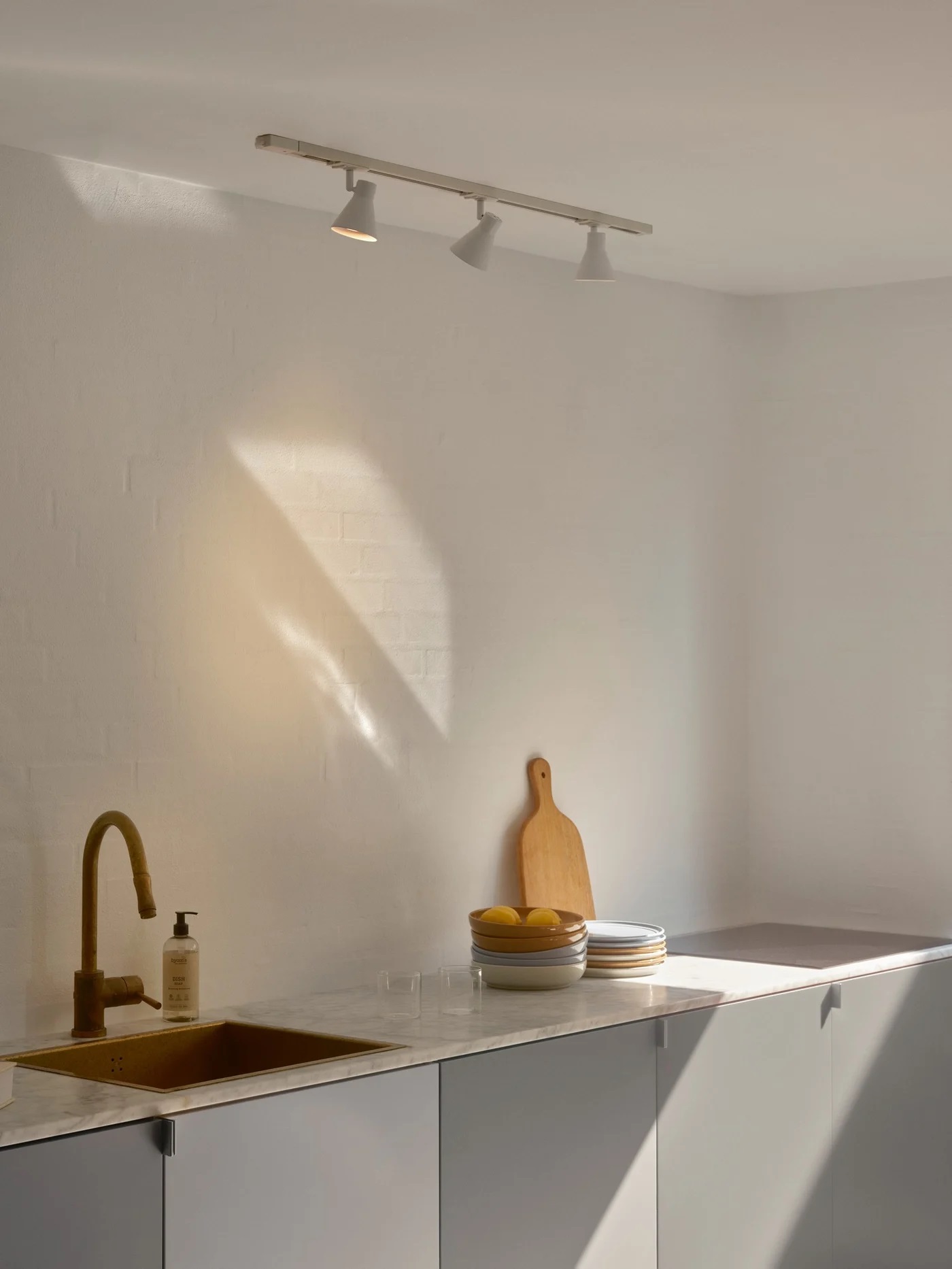 Nordlux Eik zestaw szynoprzewód z reflektorami 3x35 W biały 2510399901