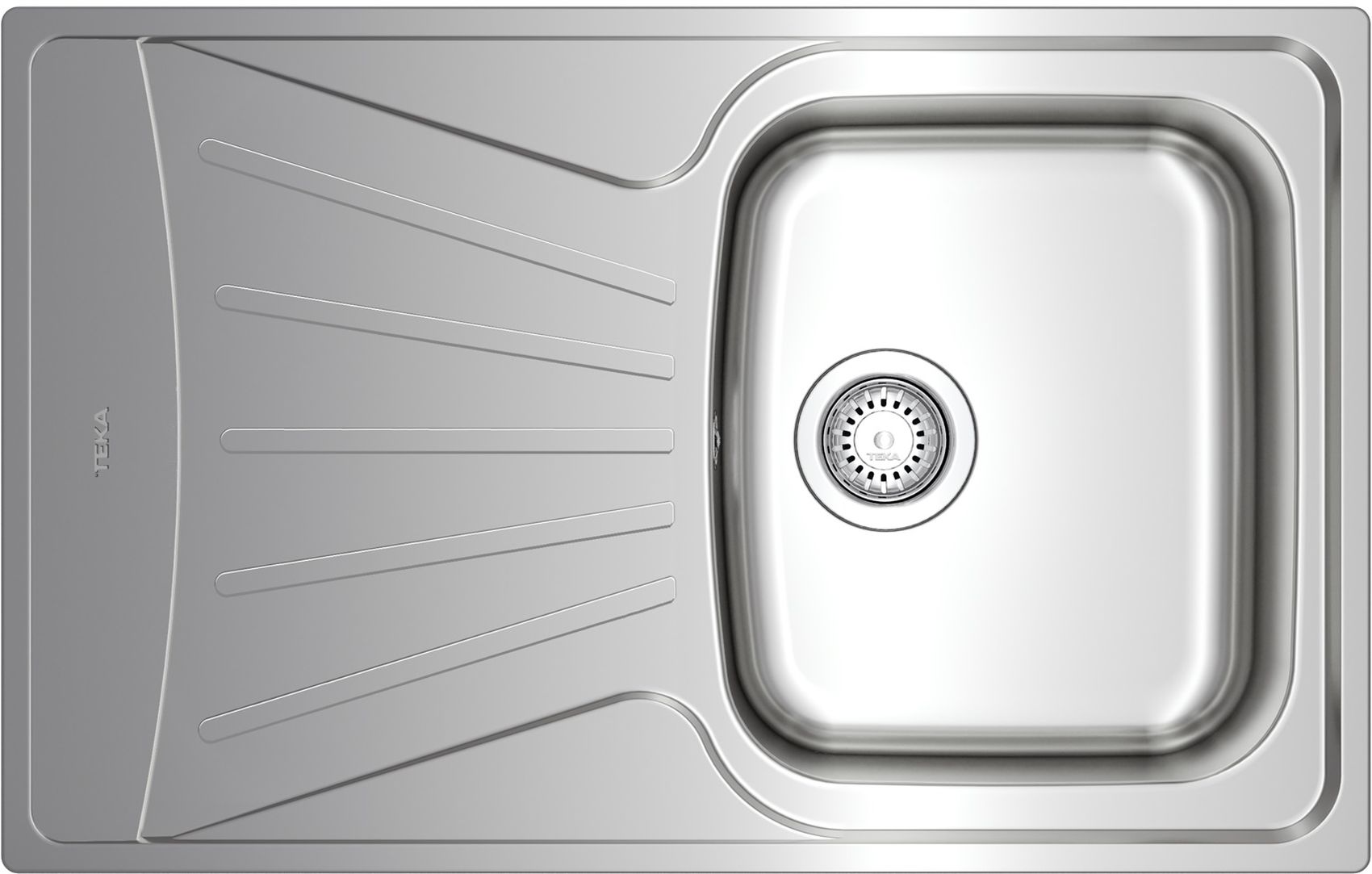 Teka Starbright 45 E-XM 1B 1D zlewozmywak stalowy 79x50 cm mikrotekstura 115120036 - Wysyłka w 24h