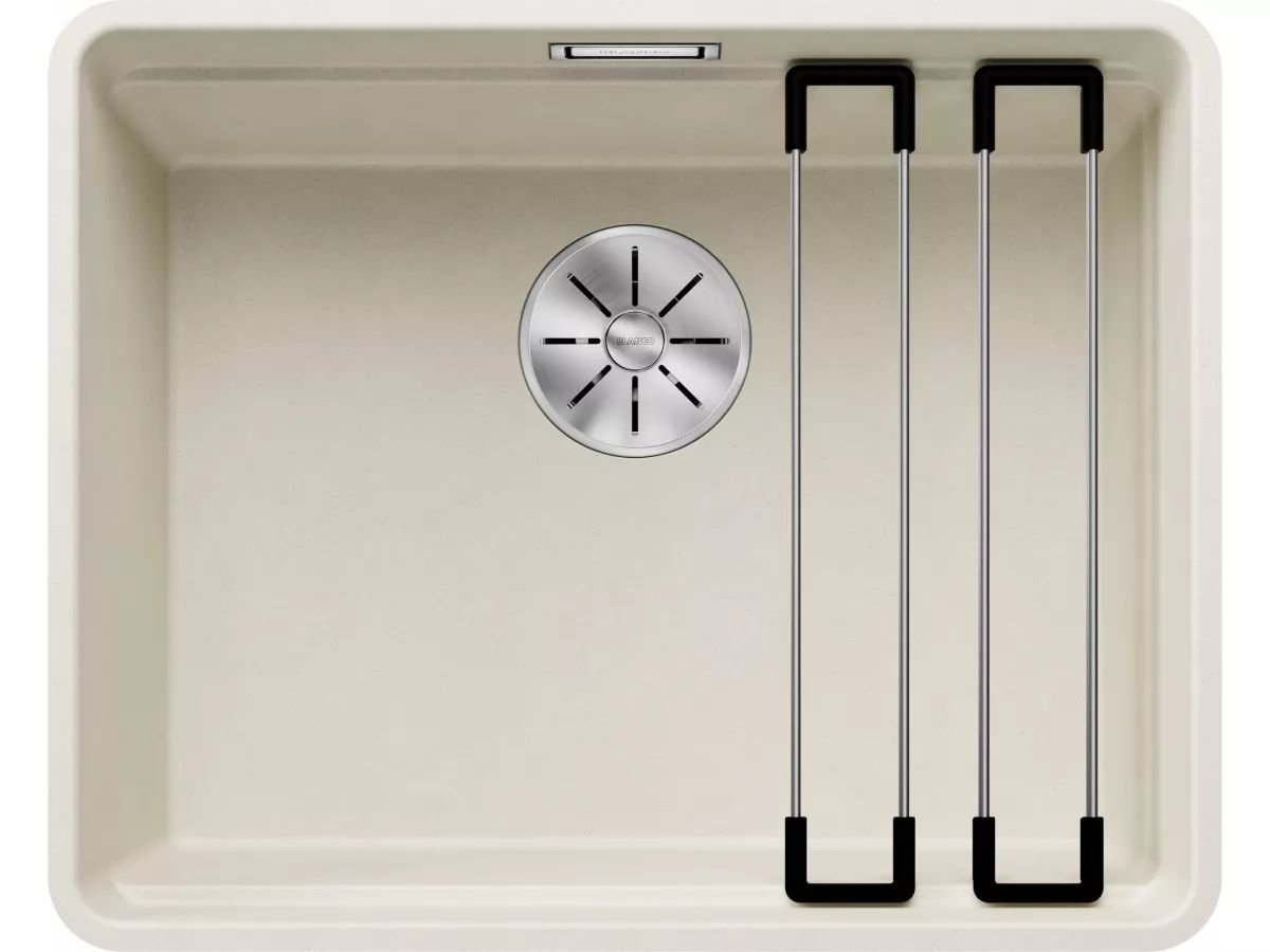 Blanco Etagon 500-F zlewozmywak granitowy 52x42 cm Silgranit delikatny biały 527074
