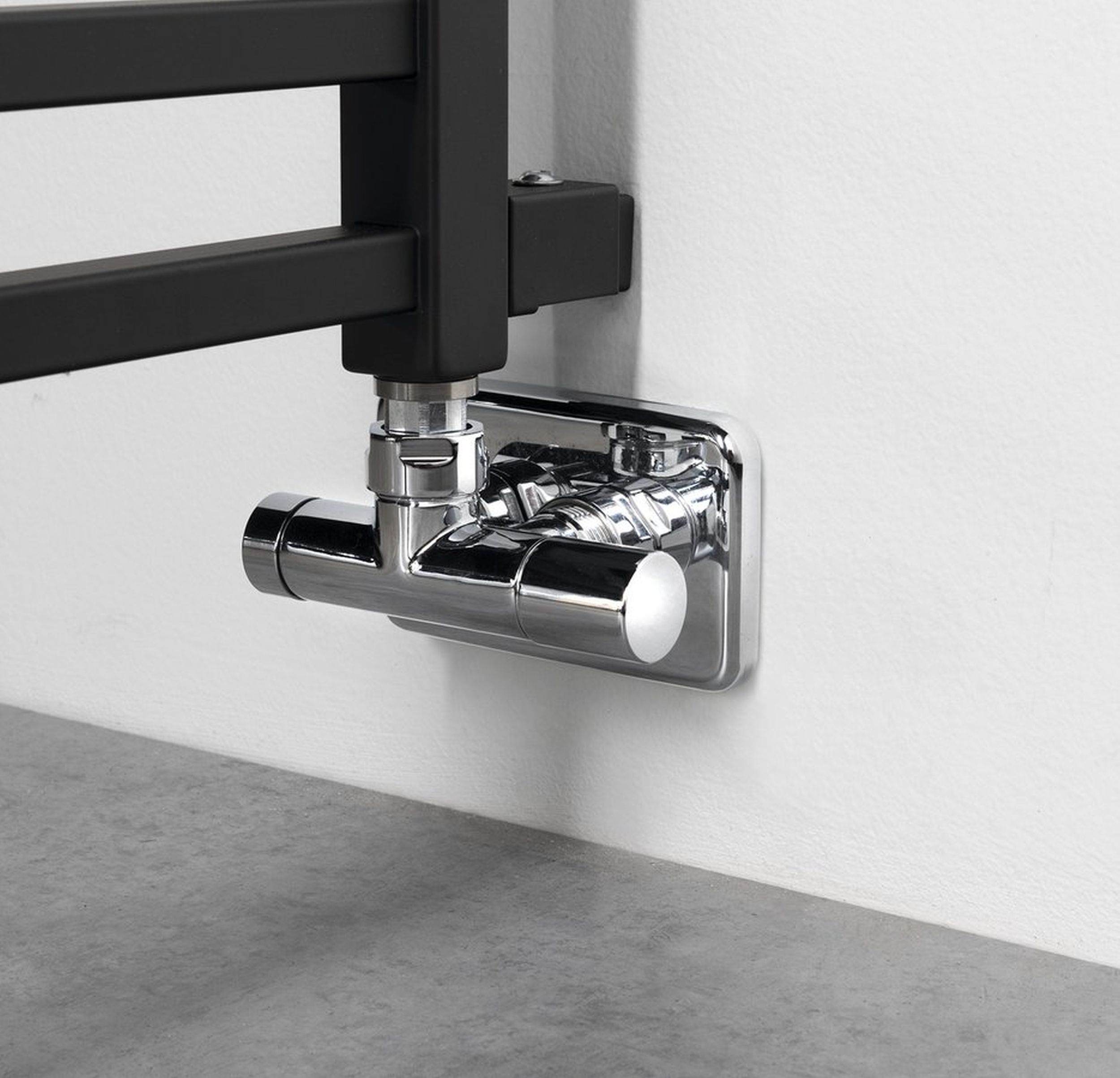 Sapho Mono One zestaw przyłączeniowy jednopunktowy 50mm chrom CP2052S