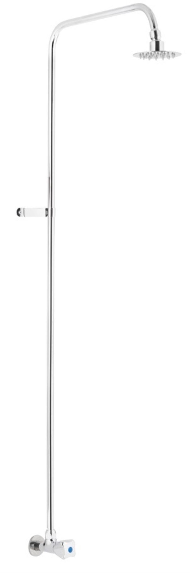 KFA Armatura Standard zestaw prysznicowy ścienny z deszczownicą chrom 260-711-00